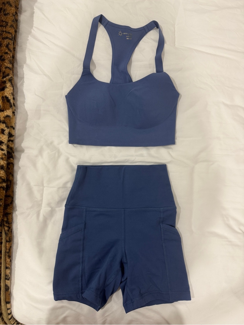 Aerie Offline Blue Workout Set